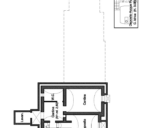 planimetria seminterrato